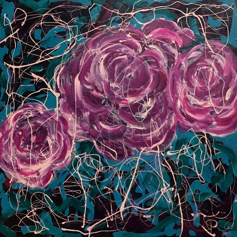 Flowers - Comes Framed