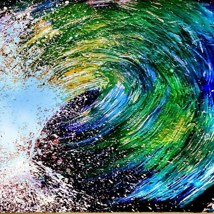 Moonlight Wave Unframed
